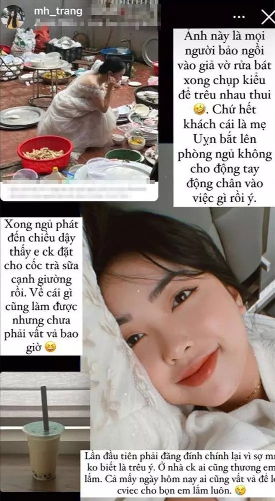 Vợ Hà Đức Chinh giải thích trên MXH Vợ Hà Đức Chinh giải thích trên MXH