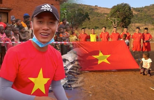 Quang Linh Vlogs khiến người Việt ‘nở mày nở mũi’ khi làm điều này cho 1000 em Châu Phi 1