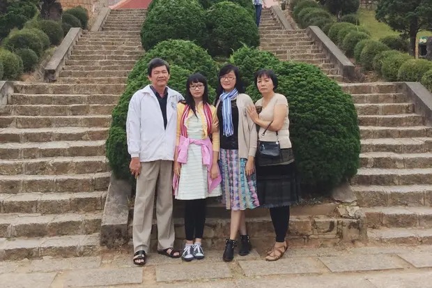 Gia đình của Kim Thanh Gia đình của Kim Thanh