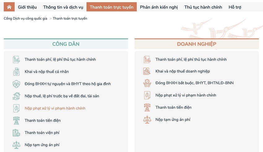 Tra cứu phạt nguội giao thông và cách đóng phạt tại nhà như thế nào? - Ảnh 3