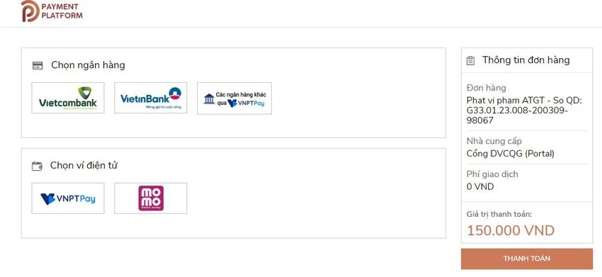 Tra cứu phạt nguội giao thông và cách đóng phạt tại nhà như thế nào? - Ảnh 4