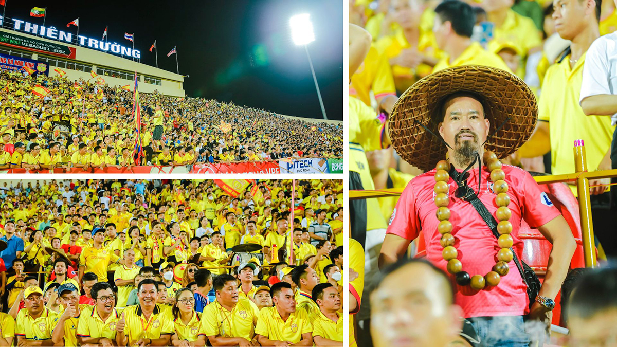 Sau SEA Games 31, CĐV Nam Định tiếp tục ghi điểm tại V-League