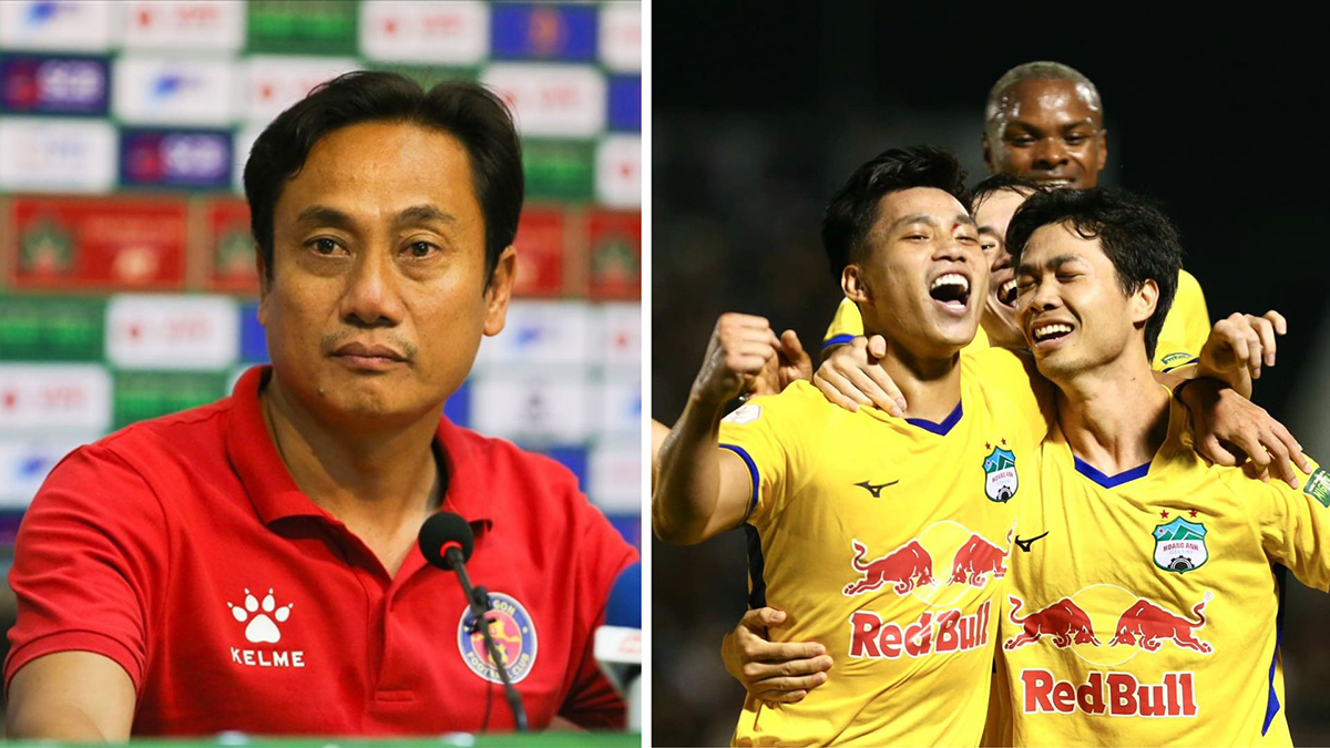 HLV Sài Gòn gửi cảnh báo tới HAGL sau chiến thắng ở vòng 14 V-League 2022