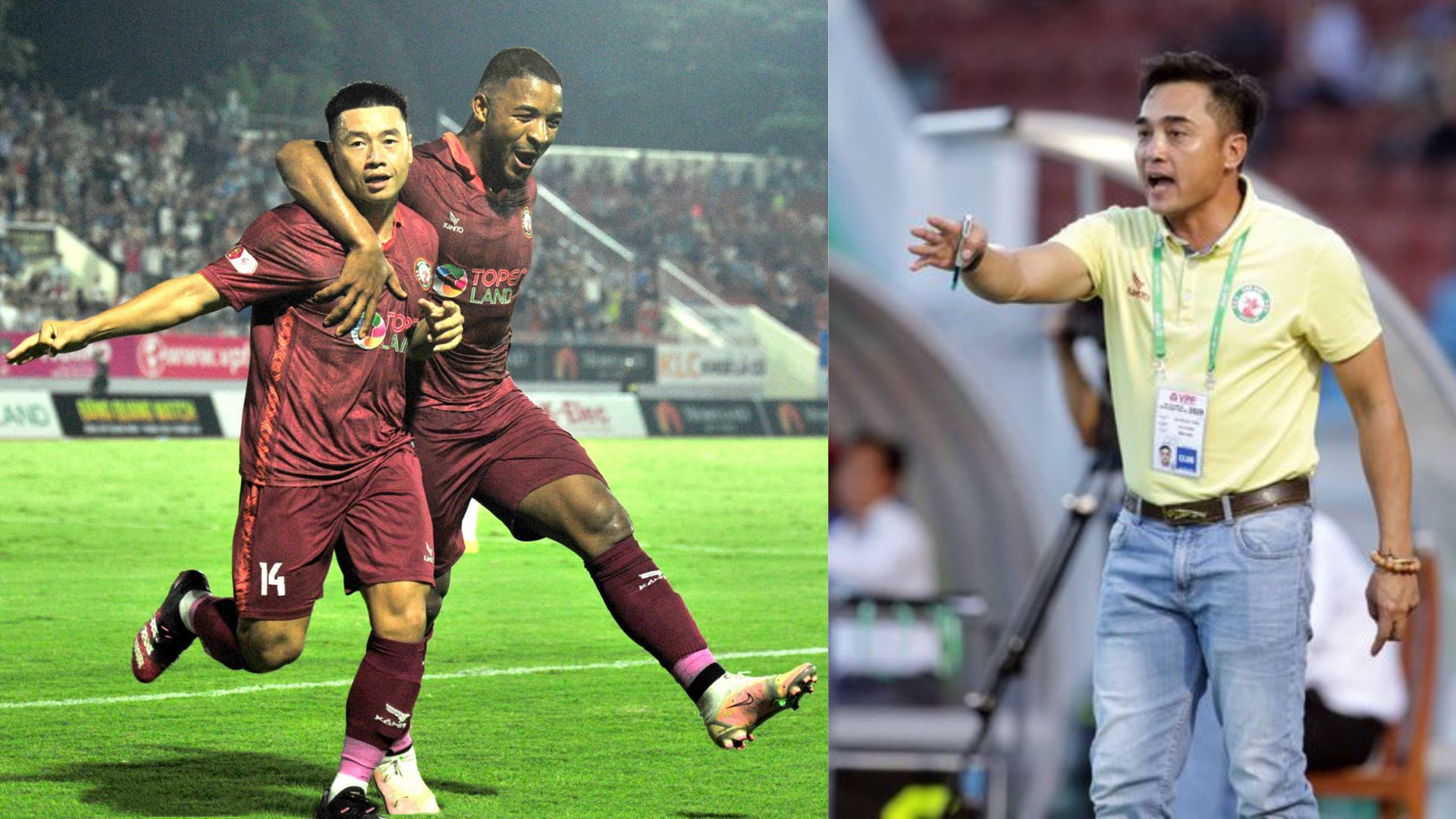 HLV Nguyễn Đức Thắng khiêm tốn khi nói về cuộc đua vô địch. Ảnh: Internet