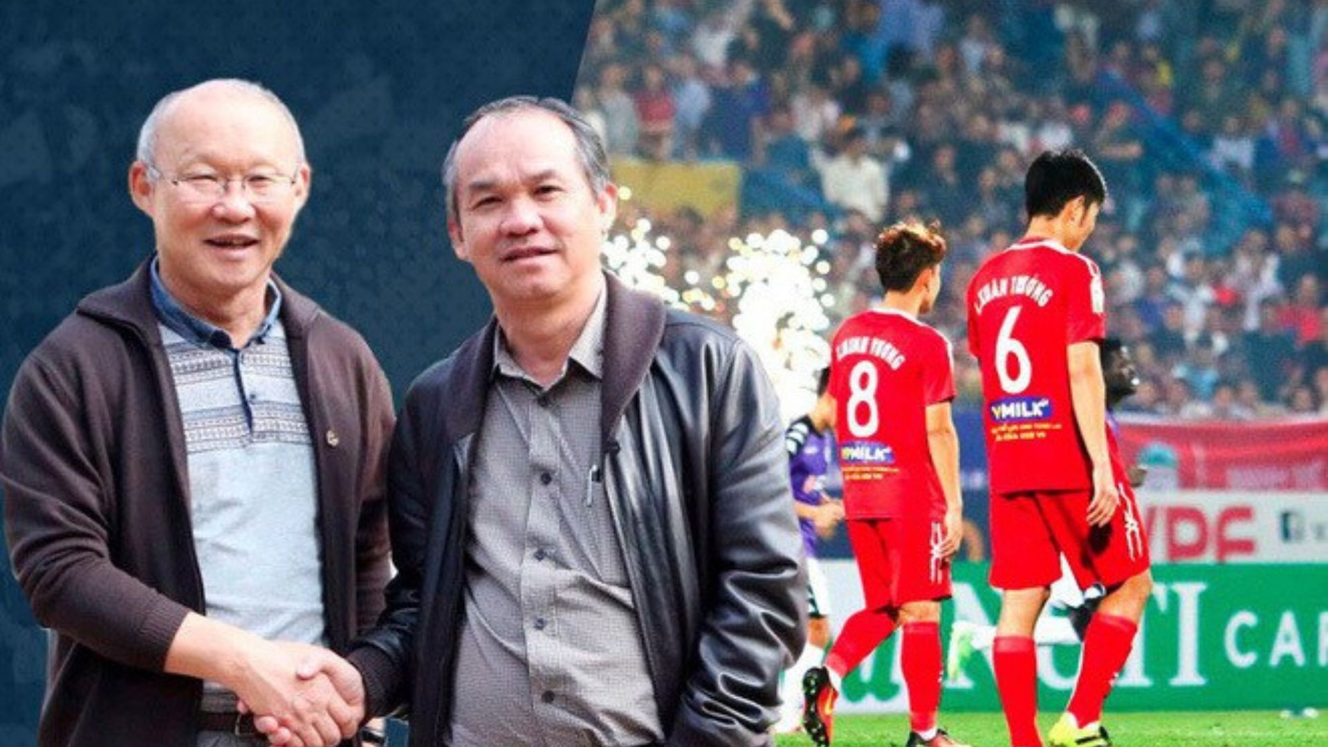 Người hâm mộ HAGL mong muốn bầu Đức mời HLV Park Hang-seo về giải cứu đội nhà. Ảnh: Internet