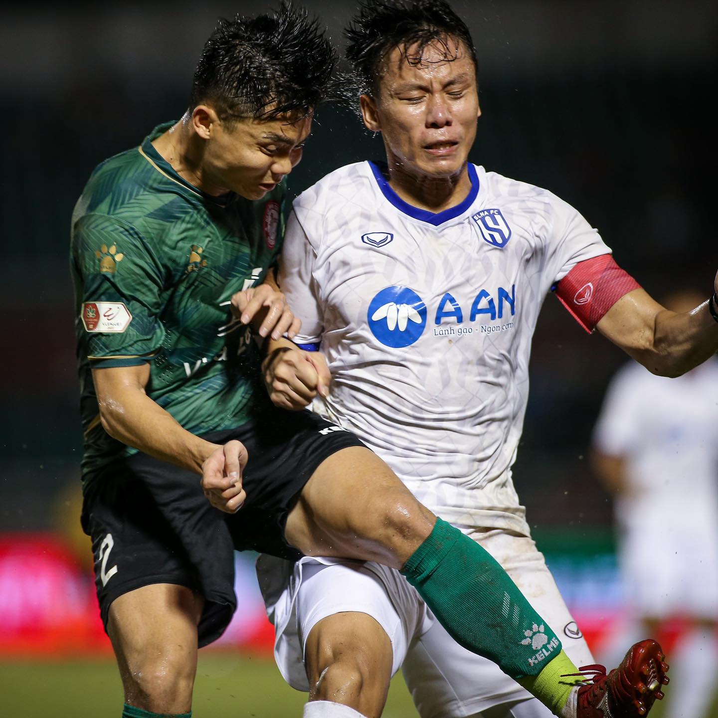 TP.HCM có trận hòa đáng tiếc trước SLNA. Ảnh: Internet