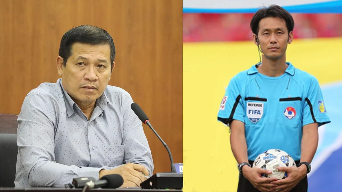 Ông Dương Văn Hiền cho biết việc thuê trọng tài ngoại chỉ giải quyết được vấn đề về tâm lý. Ảnh: Internet