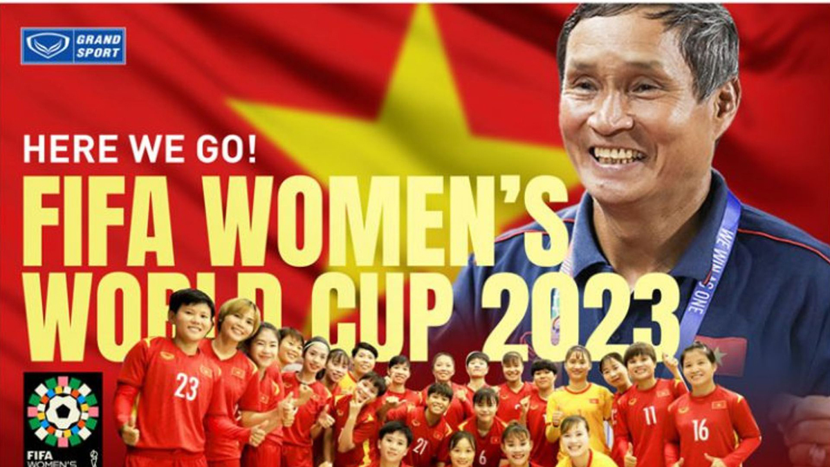 Bóng đá nữ Việt Nam lần đầu tham dự World Cup 2023. Ảnh: Internet