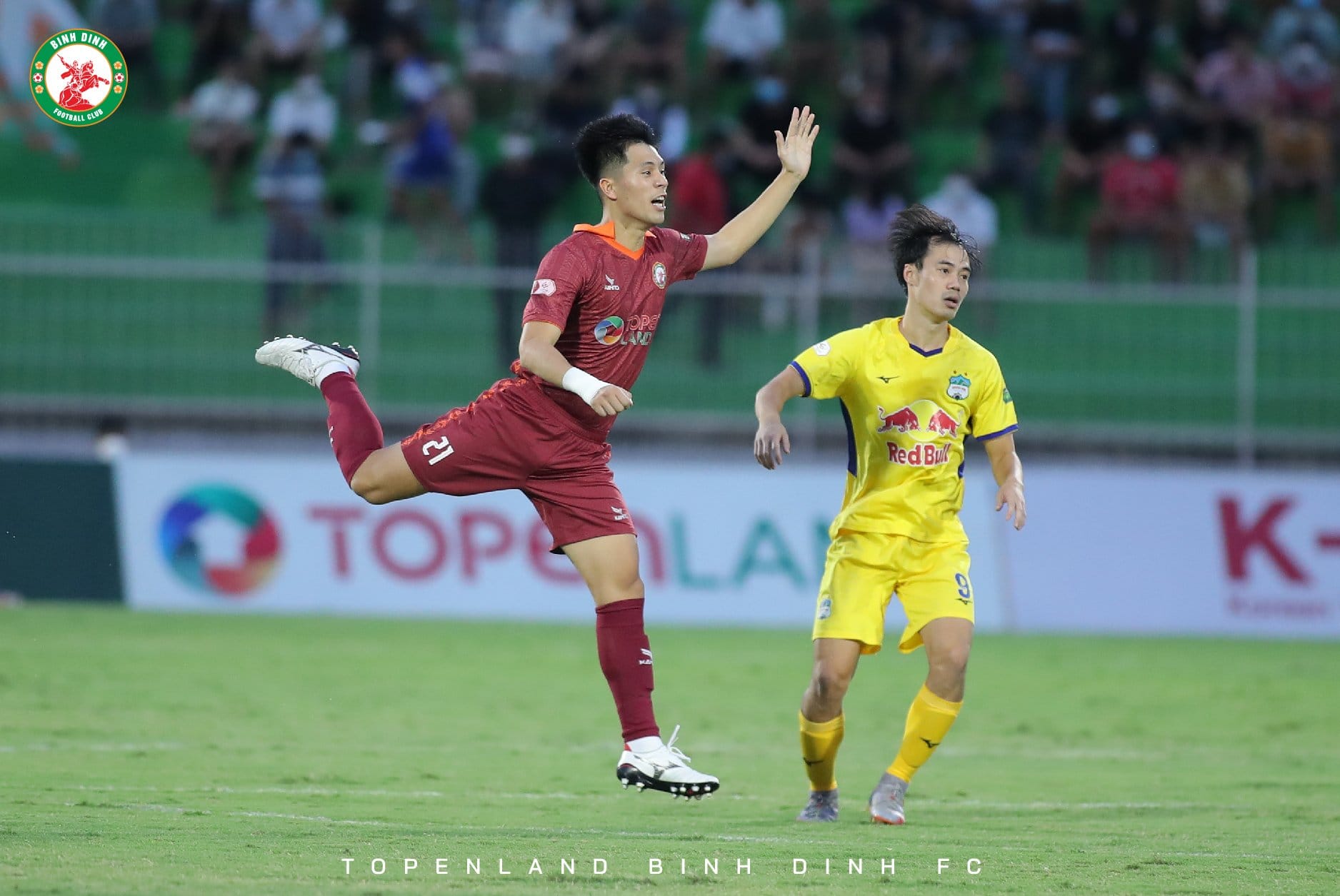 Trận HAGL gặp Bình Định hứa hẹn sẽ diễn ra hấp dẫn và quyết liệt. Ảnh: CLB Bình Định