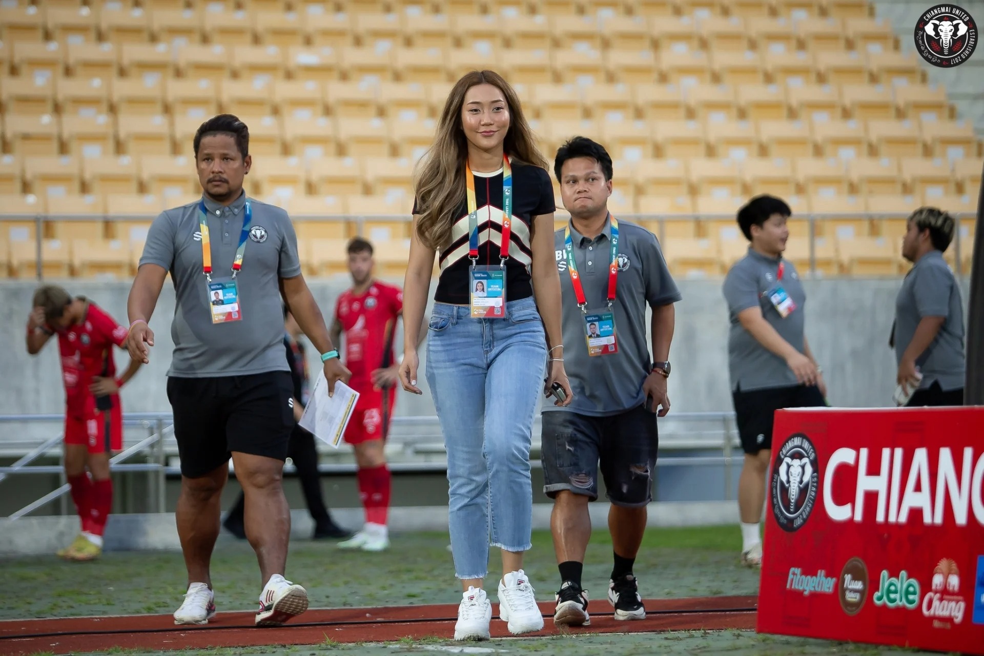 Bà Srisopha đang là chủ tịch CLB Chiangmai United. Ảnh: Internet