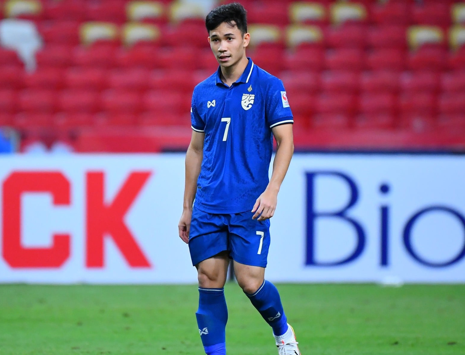 Supachok khó lòng tham dự AFF Cup 2022 cùng tuyển Thái Lan. Ảnh: Internet