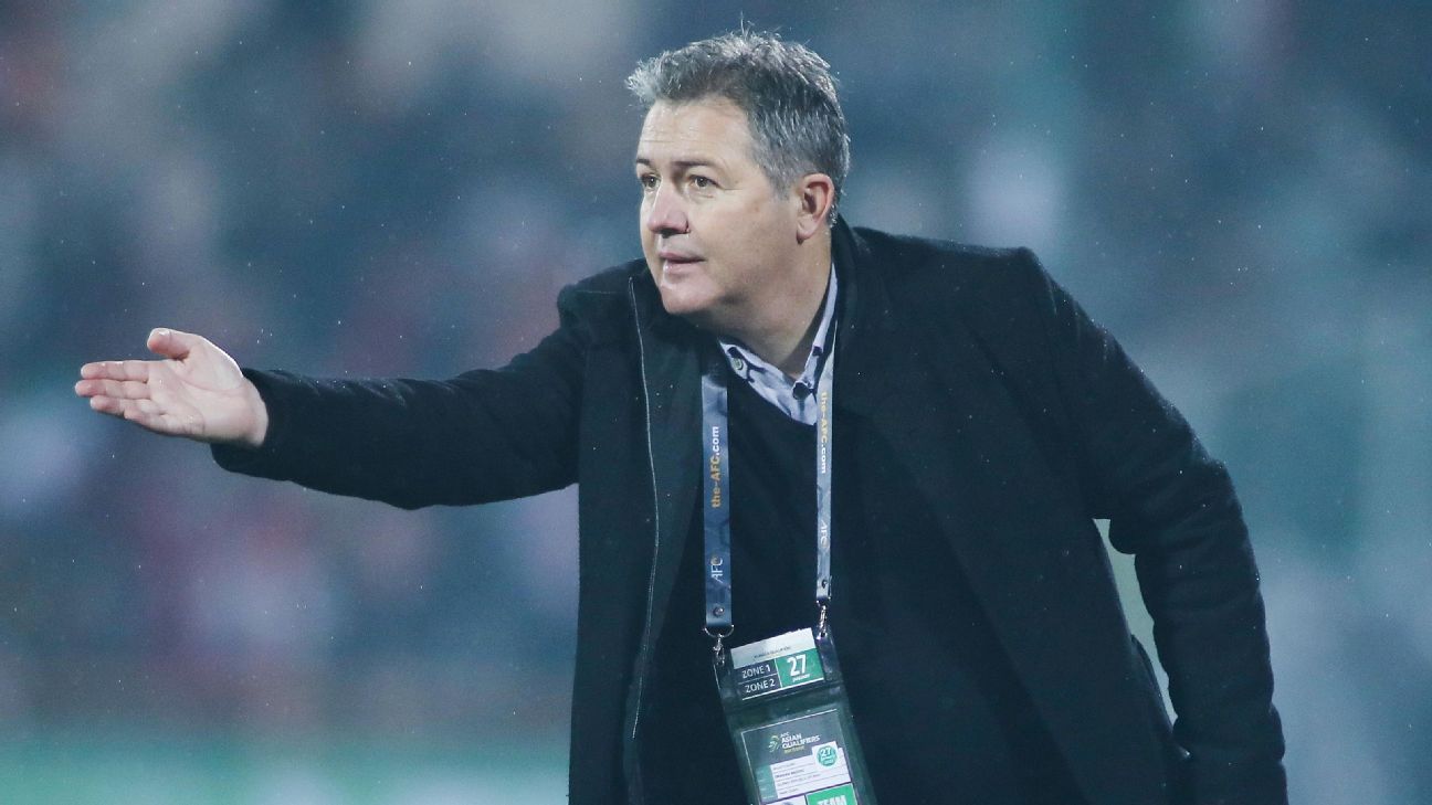 HLV Dragan Skocic. Ảnh: Internet