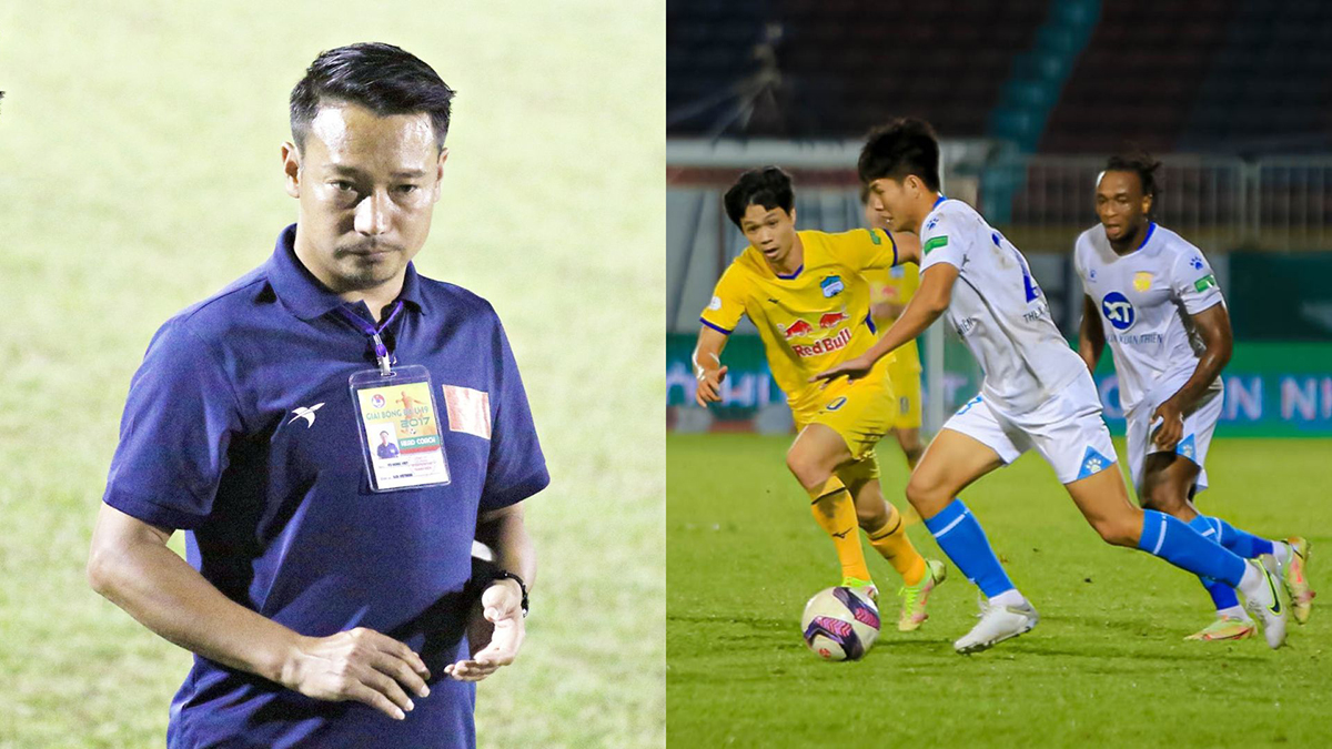 HLV Vũ Hồng Việt vẫn lạc quan về cơ hội trụ hạng của Nam Định sau trận thua HAGL. Ảnh: Internet