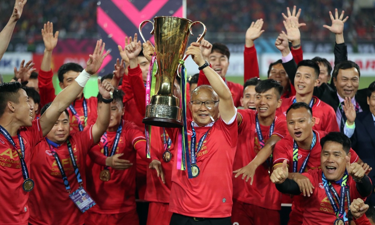 ĐT Việt Nam vô địch AFF Cup 2018. Ảnh: Internet
