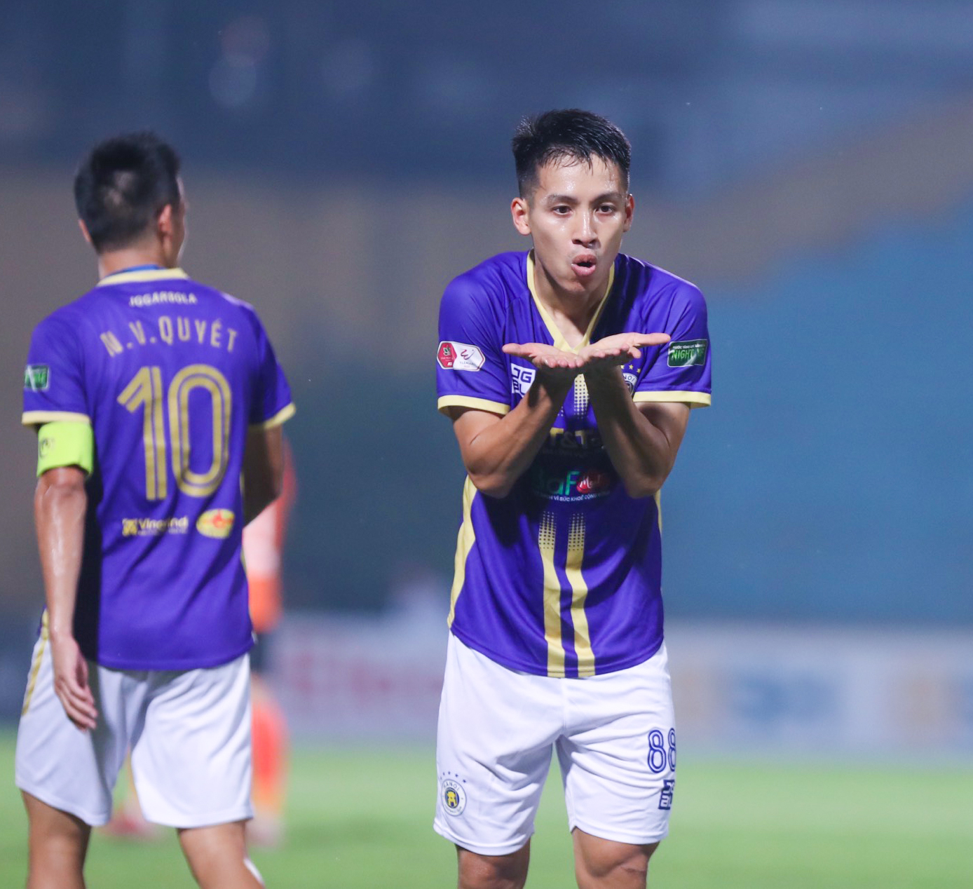 Hùng Dũng quyết tâm vô địch V-League 2022 cùng Hà Nội FC. Ảnh: Internet