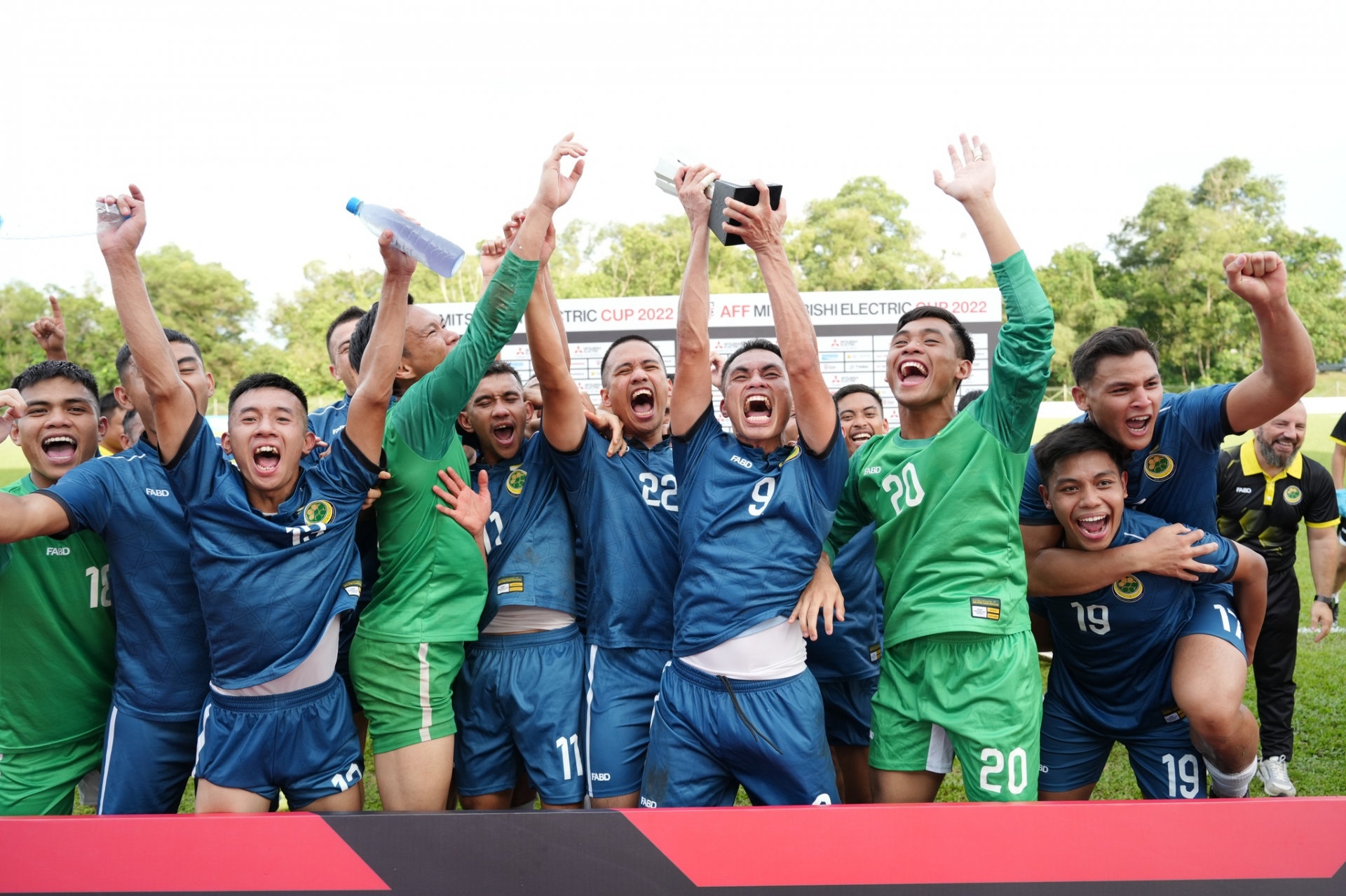 ĐT Brunei giành quyền tham dự AFF Cup 2022. Ảnh: Internet