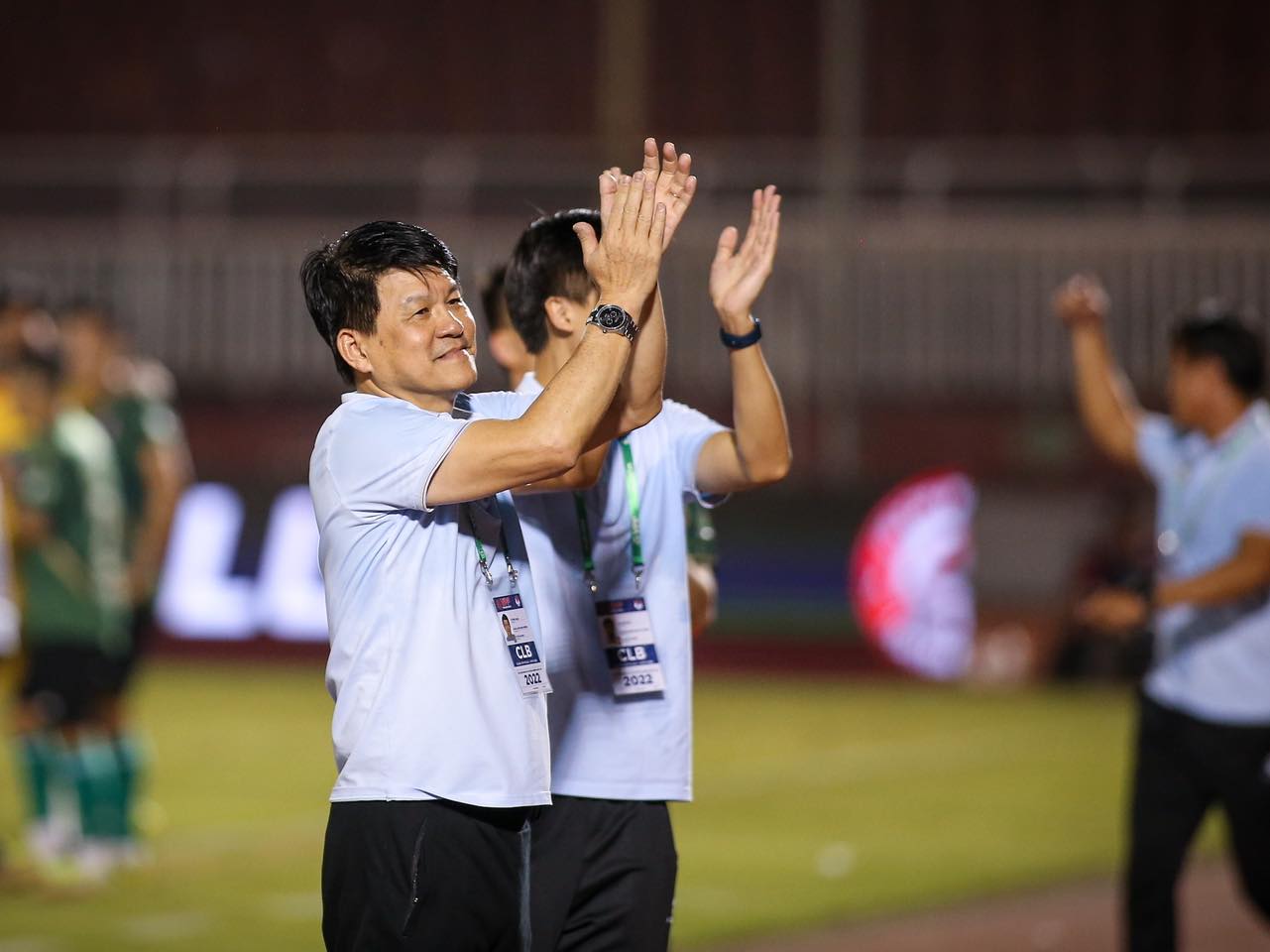 HLV Vũ Tiến Thành chỉ ra bí quyết giúp CLB TP.HCM trụ hạng. Ảnh: Internet