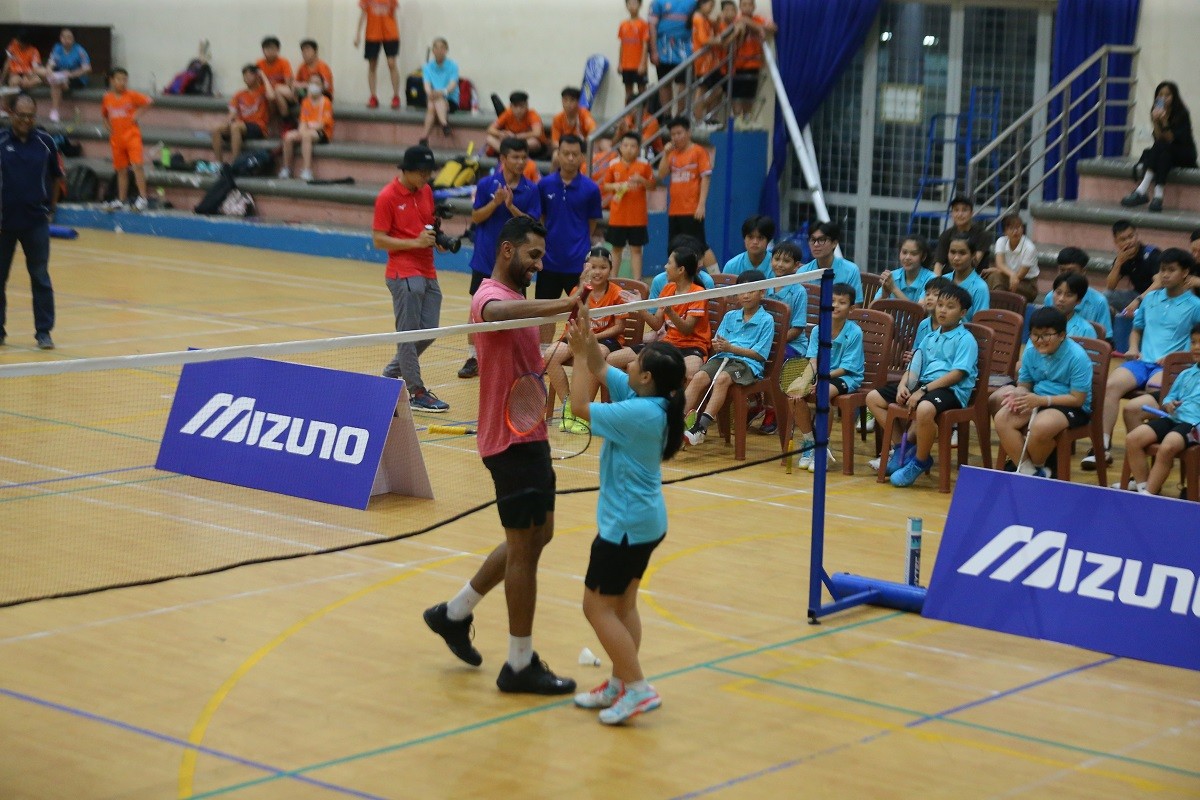 Tay vợt từng 3 lần đánh bại Lin Dan đến Việt Nam giao lưu cùng các VĐV trẻ - Ảnh 2 Tay vợt từng 3 lần đánh bại Lin Dan đến Việt Nam giao lưu cùng các VĐV trẻ - Ảnh 2