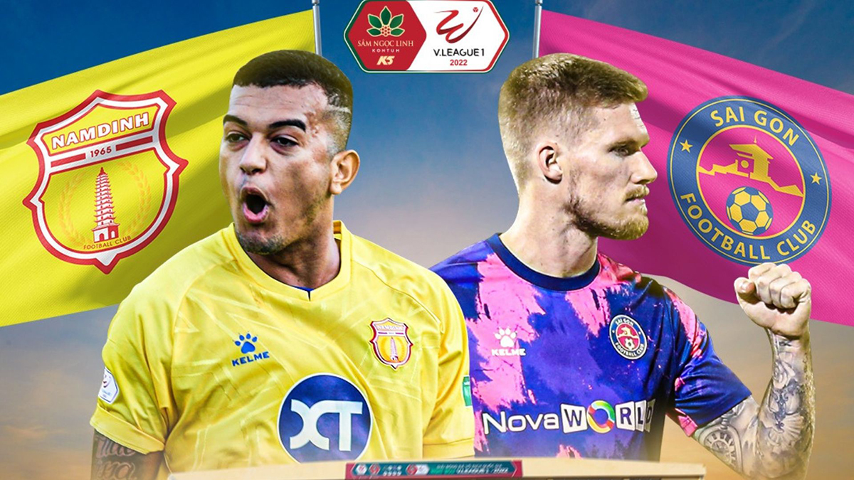 Trực tiếp Nam Định vs Sài Gòn, link xem trực tiếp Nam Định vs Sài Gòn: 17h00 13/11/2022