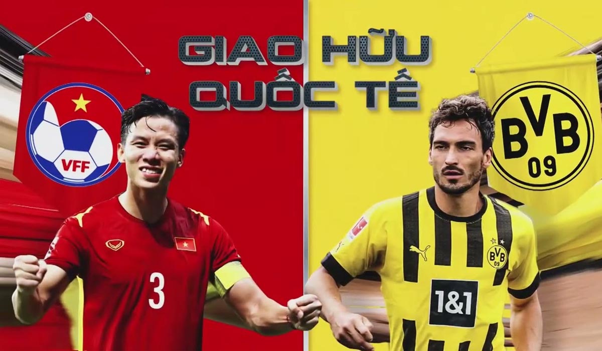 ĐT Việt Nam sẽ có trận giao hữu bổ ích với CLB Dortmund. Ảnh: Internet