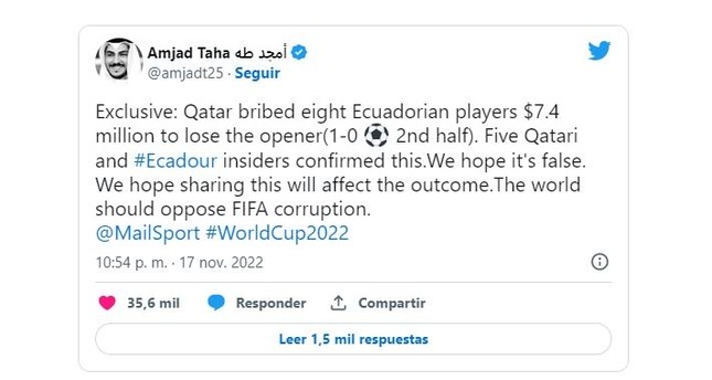 Chuyên gia Amjad Taha khẳng định rằng Qatar chỉ thắng 1-0. Ảnh: Internet Chuyên gia Amjad Taha khẳng định rằng Qatar chỉ thắng 1-0. Ảnh: Internet