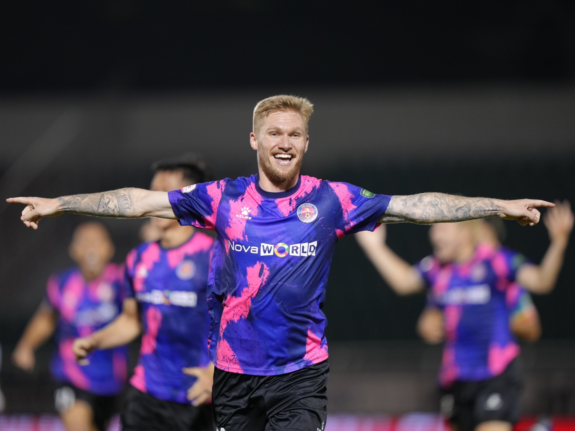 Điểm tên những cầu thủ ngoại đang hot trên TTCN V-League 2023 - Ảnh 1