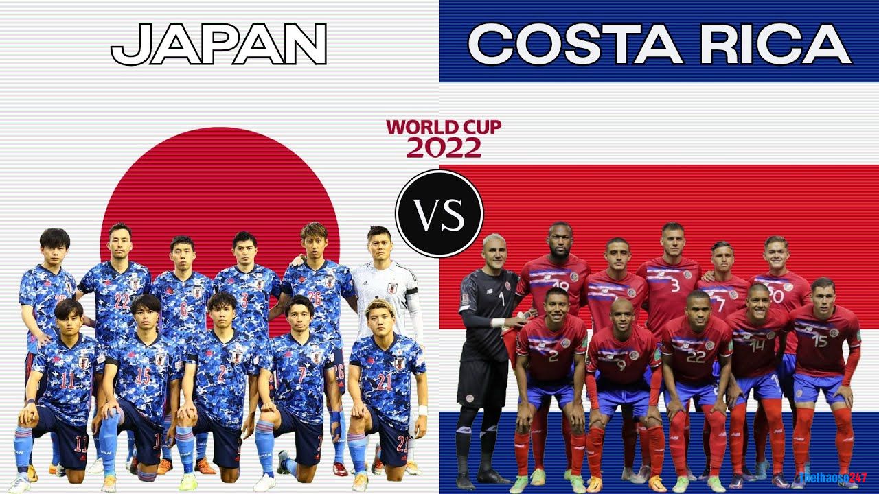 Nhận định Nhật Bản vs Costa Rica (17h00 27/11/2022) World Cup 2022