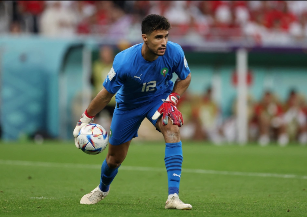 Thủ môn El Kajoui góp công lớn và chiến thắng trước Bỉ. Ảnh: Internet