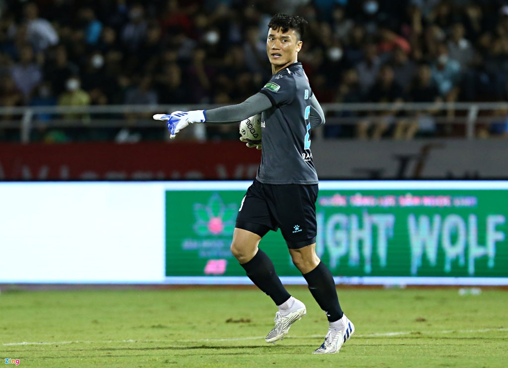 Thủ môn Bùi Tiến Dũng sắp cập bến Công an Hà Nội. Ảnh: Internet