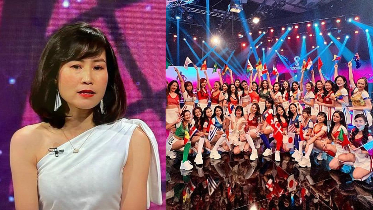 Cựu tuyển thủ Ngọc Châm nói gì về dàn hot girl 'Nóng cùng World Cup 2022'?. Ảnh: Internet Cựu tuyển thủ Ngọc Châm nói gì về dàn hot girl 'Nóng cùng World Cup 2022'?. Ảnh: Internet