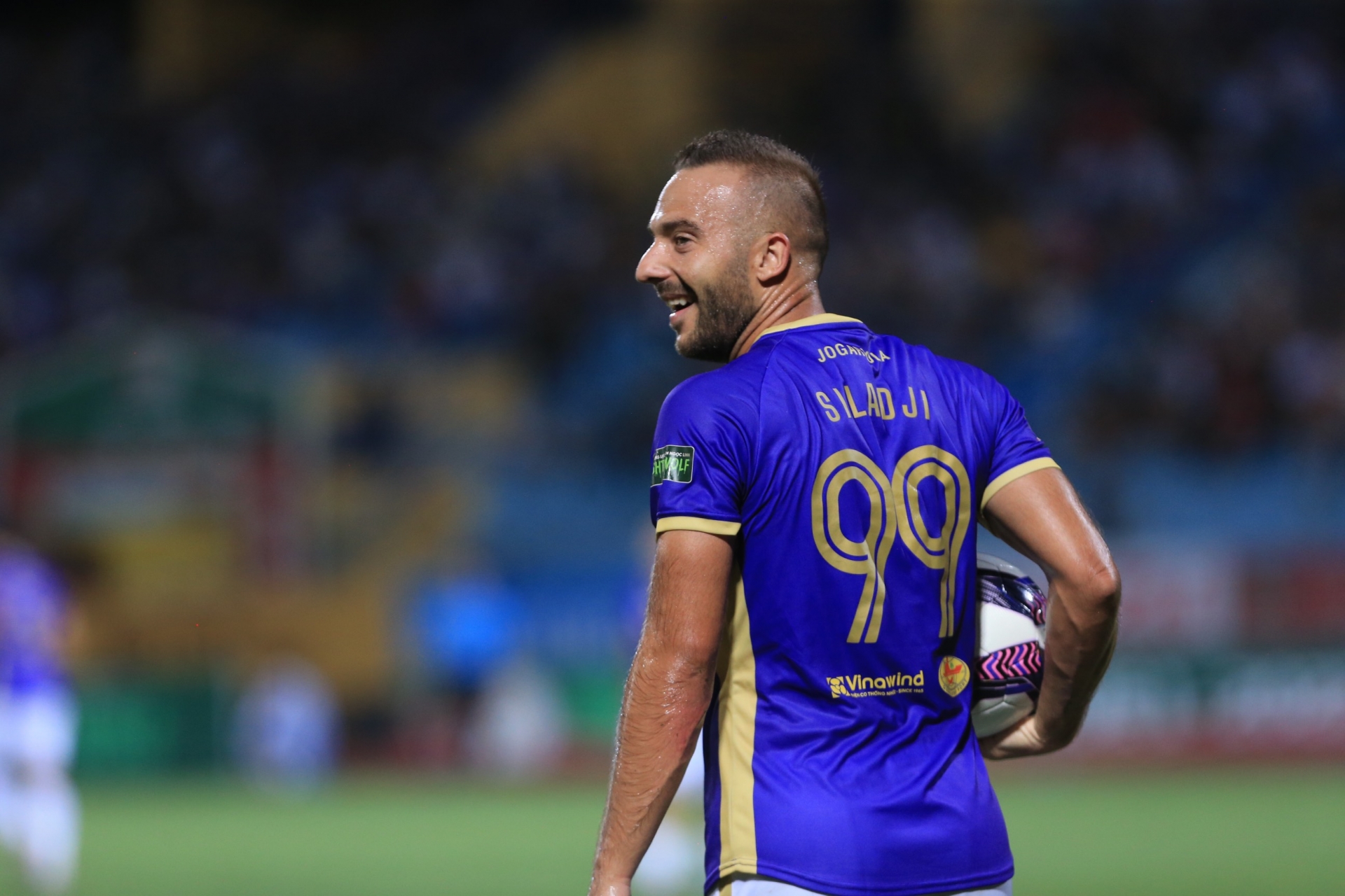 Tiền đạo Vladimir Siladji. Ảnh: Internet