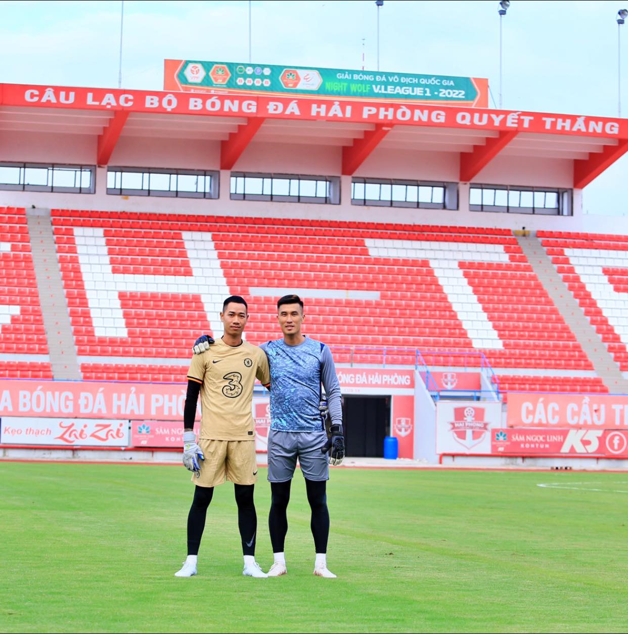 Thủ môn Đinh Xuân Việt khả năng sẽ đầu quân cho CLB Hải Phòng. Ảnh: FBNV