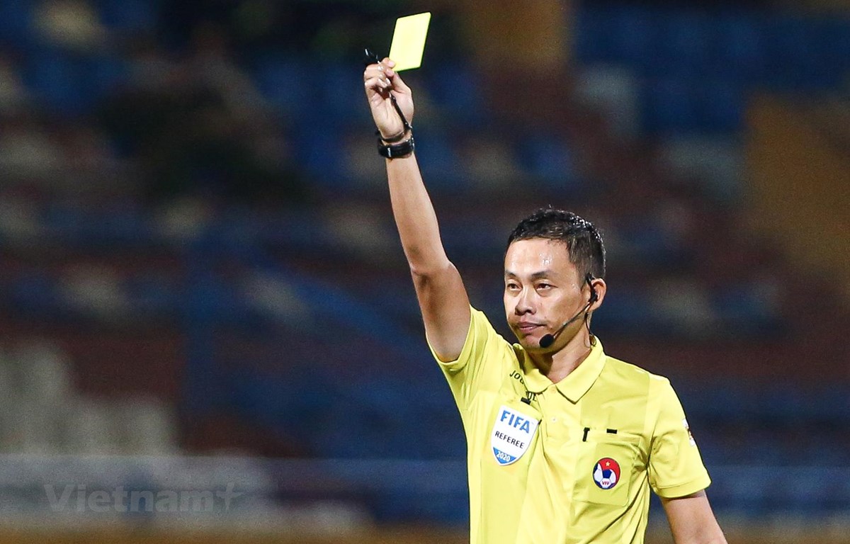 Trọng tài Ngô Duy Lân. Ảnh: Internet