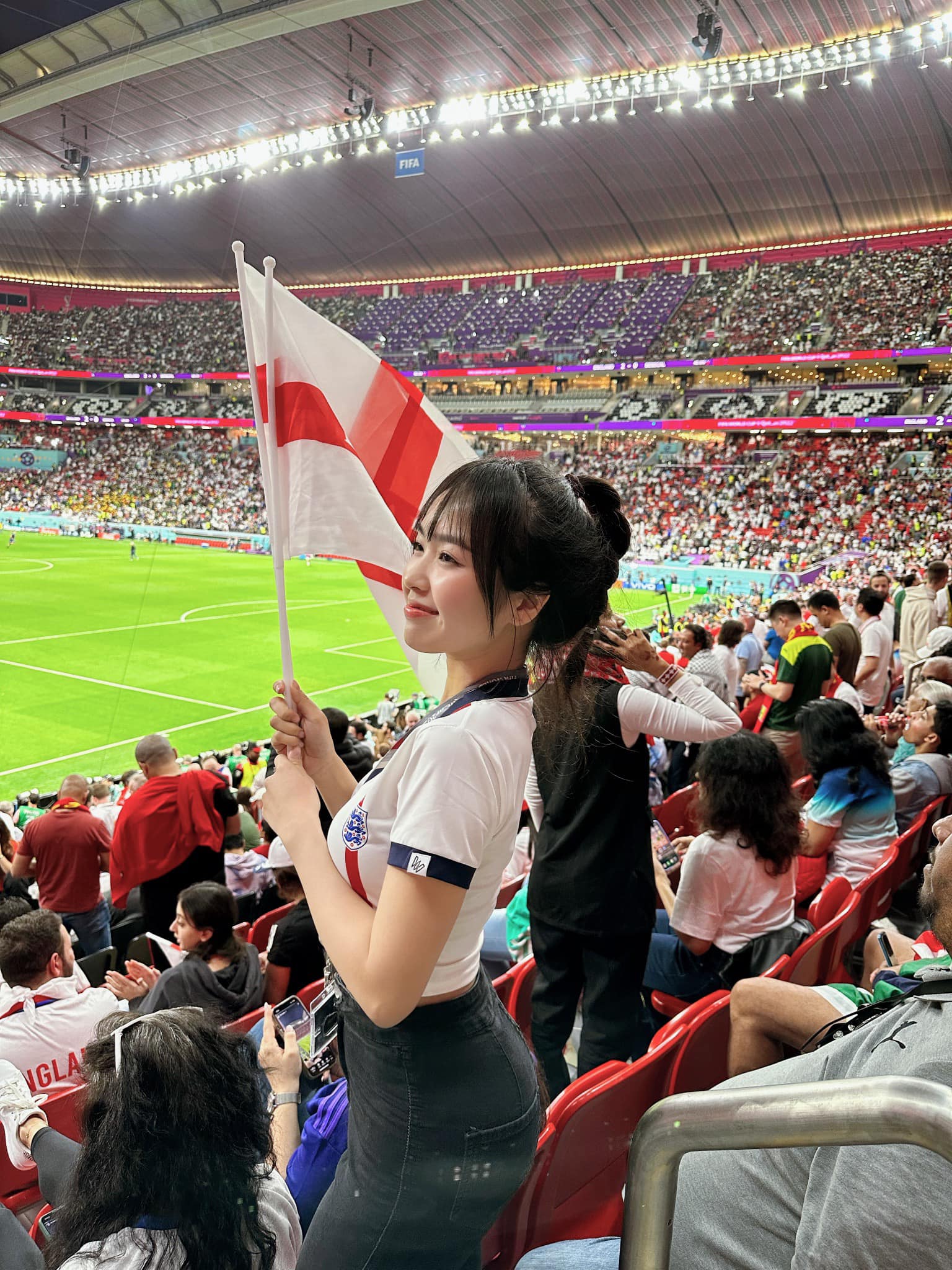 Hot girl Phương Anh cùng nỗi niềm World Cup: Cổ vũ đội nào là đội đó thua - Ảnh 3