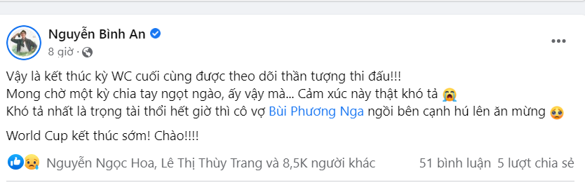 Bồ Đào Nha bị loại, sao Việt rơi nước mắt vì Ronaldo  - Ảnh 4