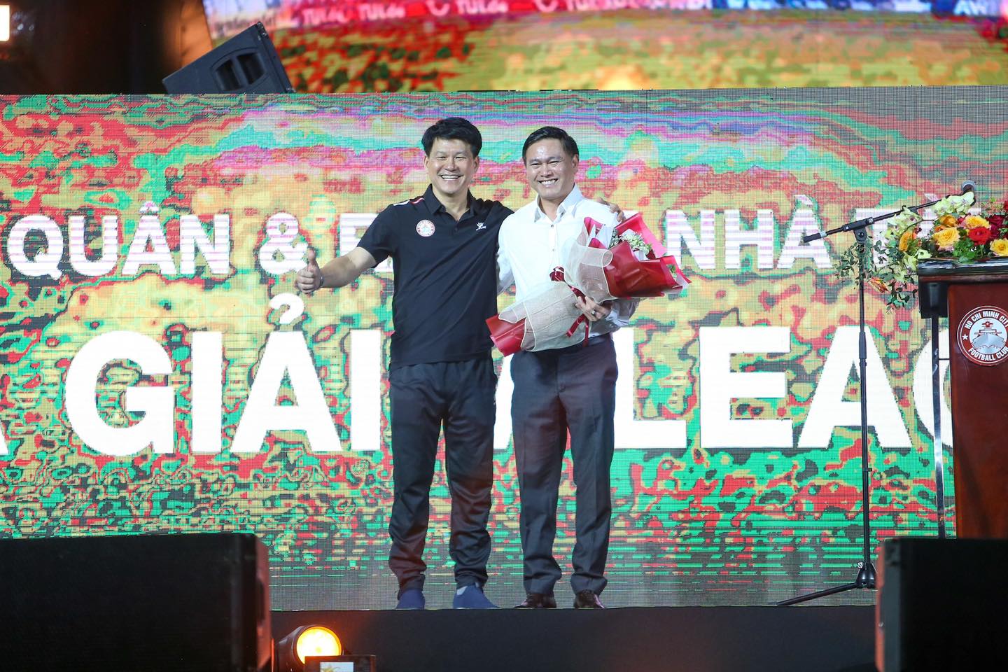 HLV Vũ Tiến Thành chia sẻ mục tiêu của CLB TP.HCM tại V-League 2023 - Ảnh 1 HLV Vũ Tiến Thành chia sẻ mục tiêu của CLB TP.HCM tại V-League 2023 - Ảnh 1
