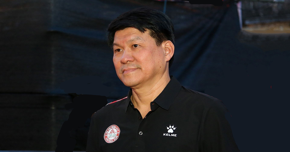 HLV Vũ Tiến Thành đặt mục tiêu top 3 V-League 2023. Ảnh: Internet