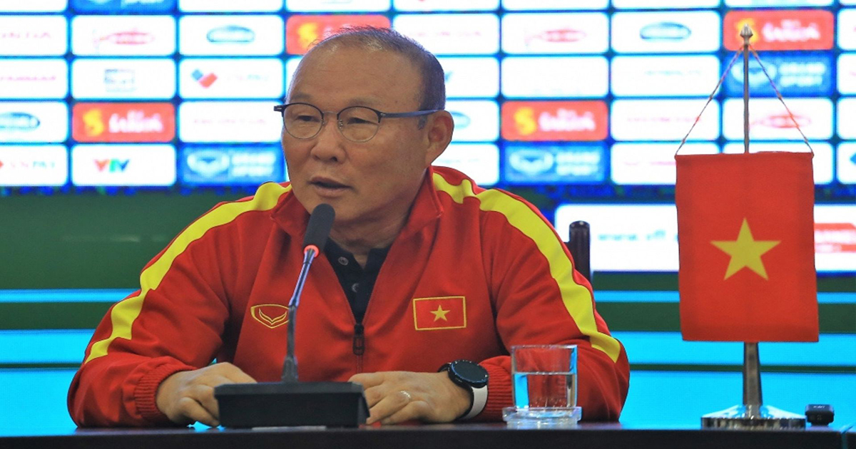 HLV Park Hang-seo chỉ ra điều lo lắng trước trận Việt Nam đấu Philippines. Ảnh: Internet