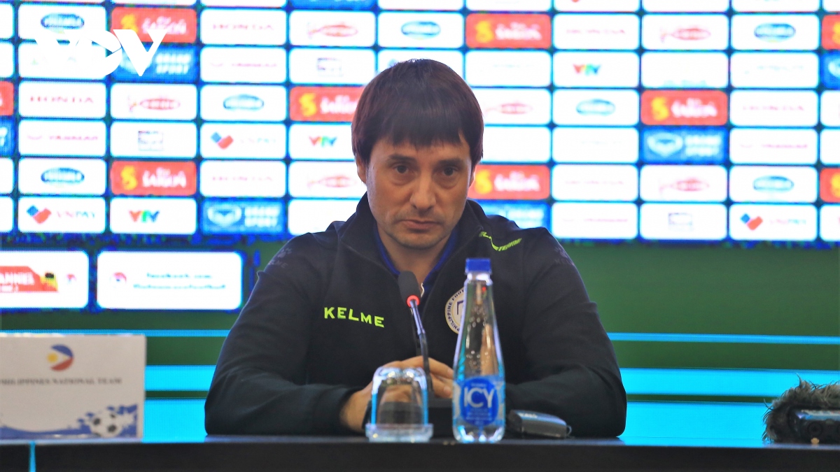 HLV Josep Ferre (Philippines). Ảnh: VOV