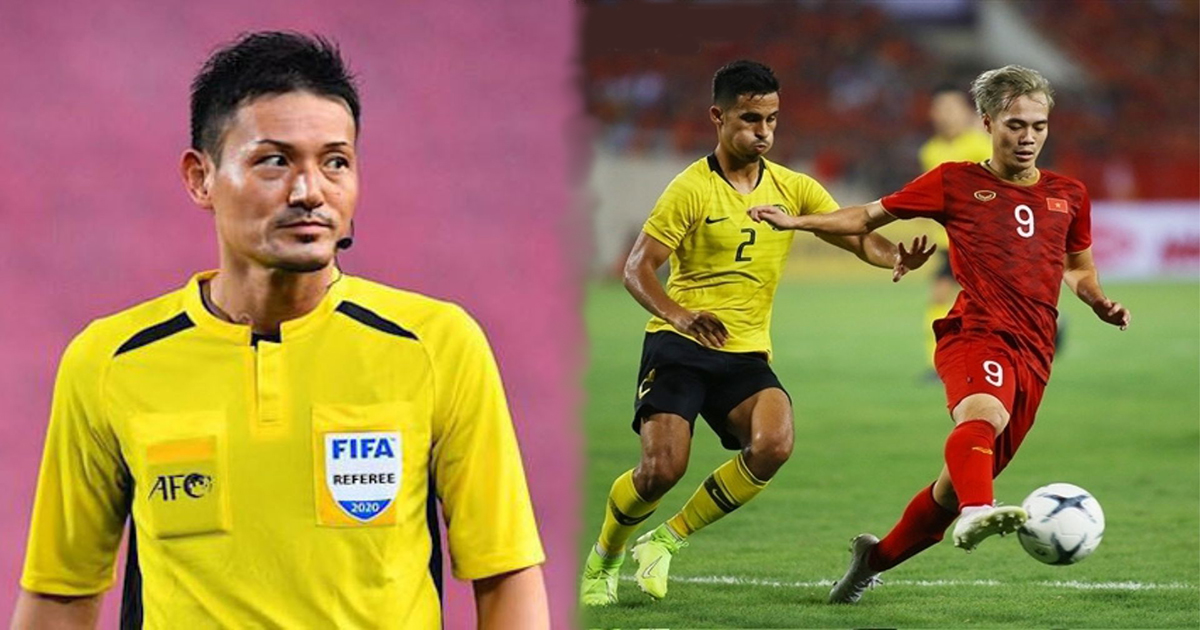 Trọng tài Sato Ryuji sẽ cầm còi trận Việt Nam vs Malaysia tại AFF Cup 2022. Ảnh: Internet