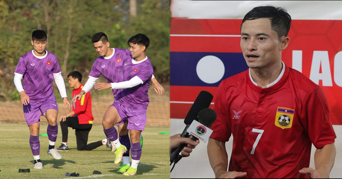 'Messi Lào' phát biểu đầy mạnh mẽ trước trận gặp tuyển Việt Nam. Ảnh: Internet