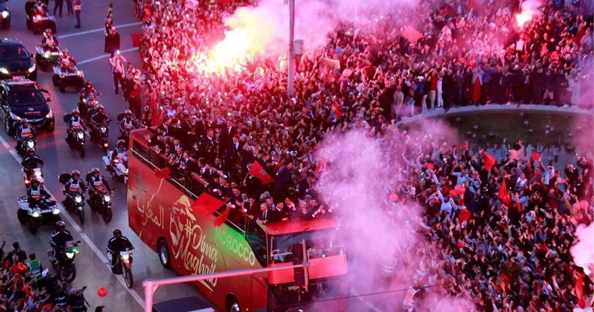 Video: ĐT Maroc được biển người chào đón, không kém gì nhà vô địch Argentina