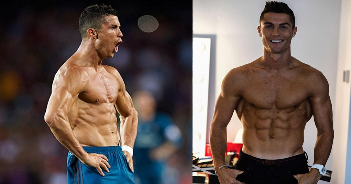 Ronaldo không bao giờ xăm mình. Ảnh: Internet