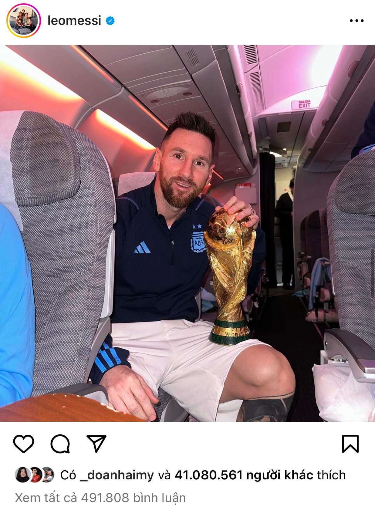 Messi sở hữu những thống kê cực đỉnh trên nền tảng MXH - Ảnh 2