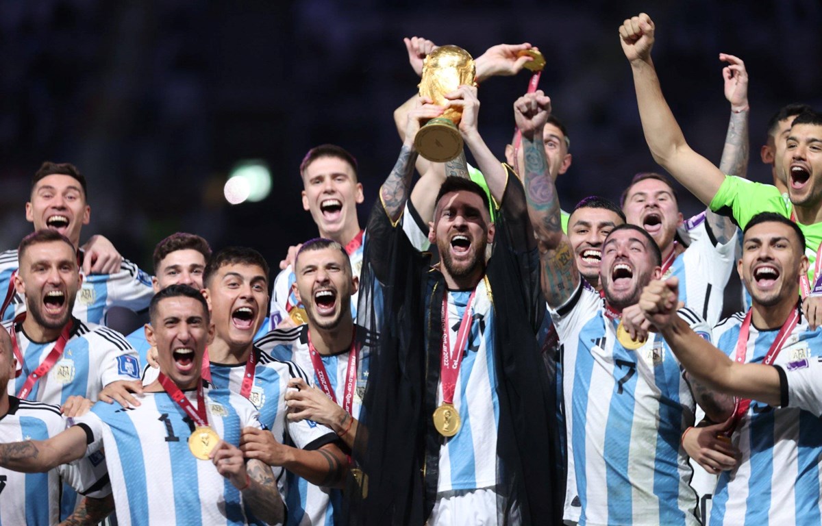ĐT Argentina vô địch World Cup 2022. Ảnh: Internet