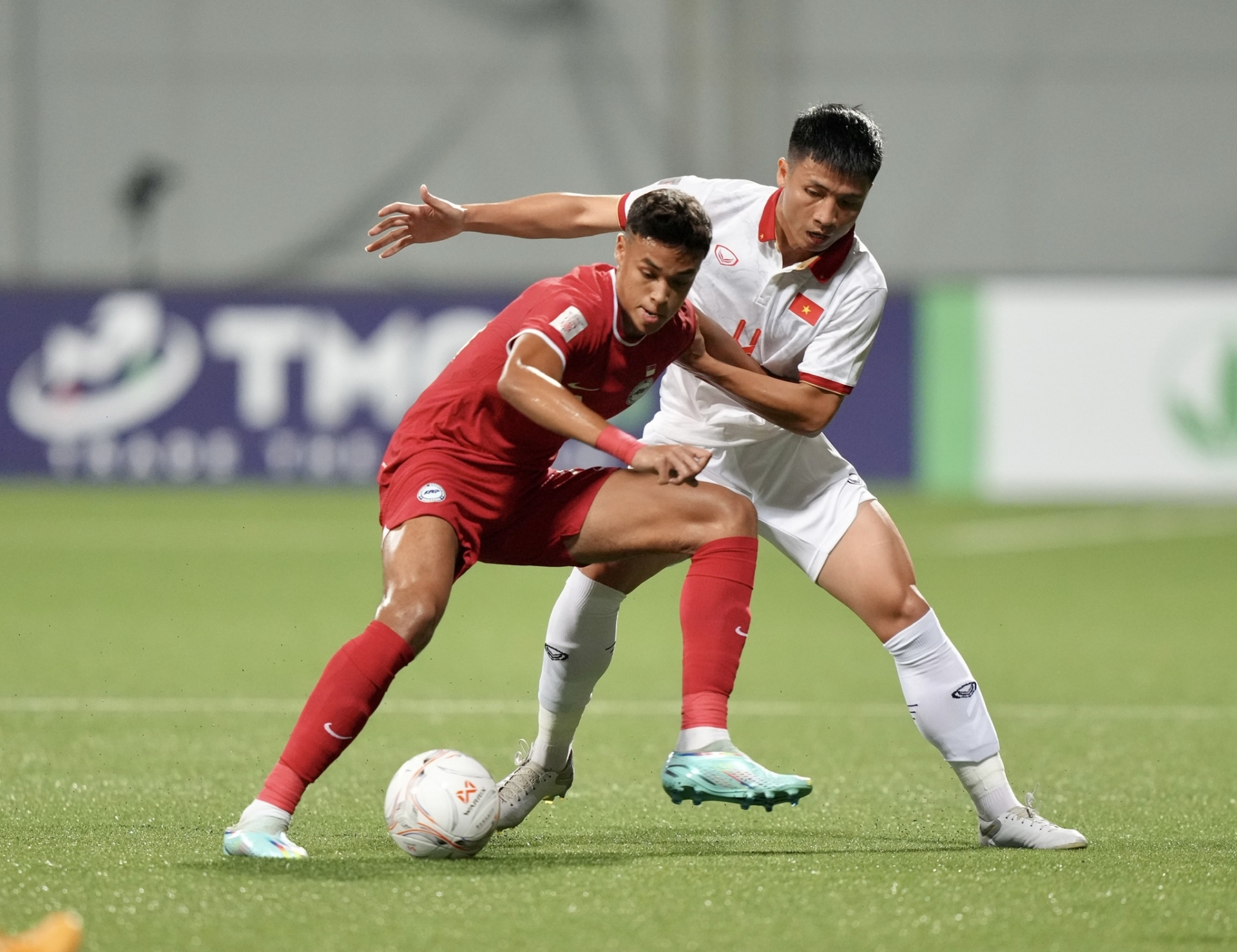 Quang Hải, Tiến Linh tịt ngòi, ĐT Việt Nam chia điểm đầy đáng tiếc trước Singapore - Ảnh 3
