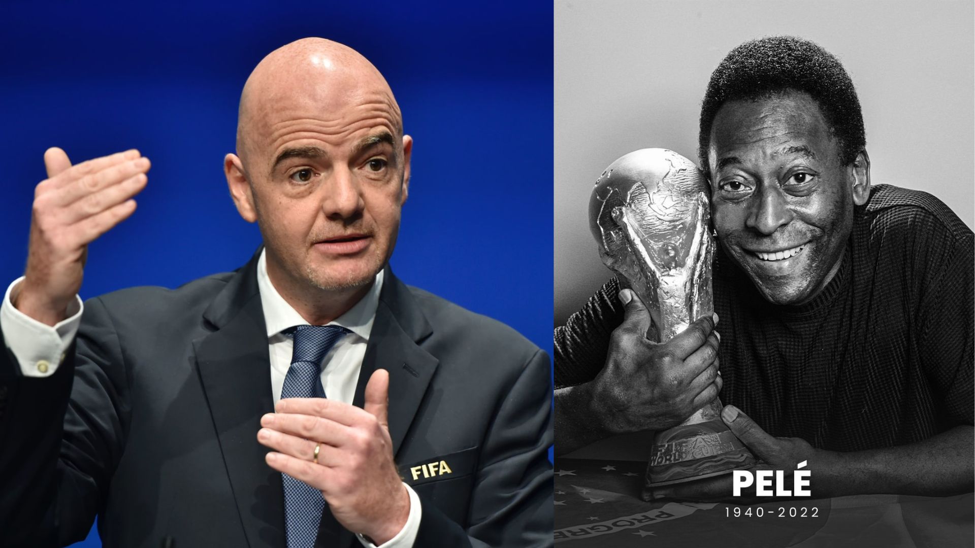 Chủ tịch FIFA yêu cầu mỗi quốc gia phải có một sân bóng mang tên Pele. Ảnh: Internet