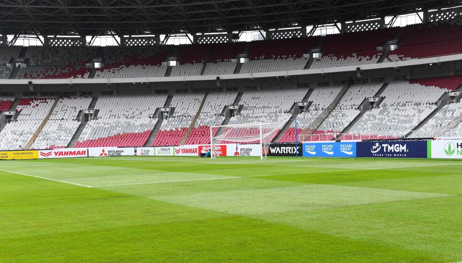 ẢNH: SVĐ Gelora Bung Karno đẹp như tranh trước trận Việt Nam-Indonesia - Ảnh 3