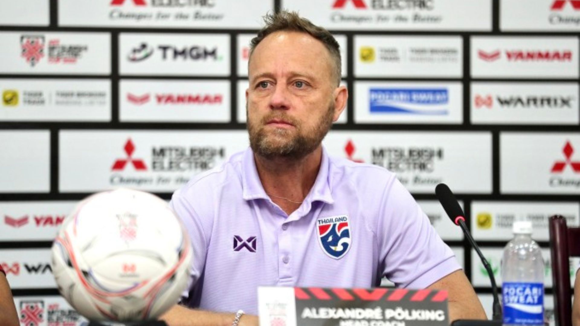 HLV Polking muốn đánh bại ĐT Việt Nam tại Mỹ Đình. Ảnh: Internet