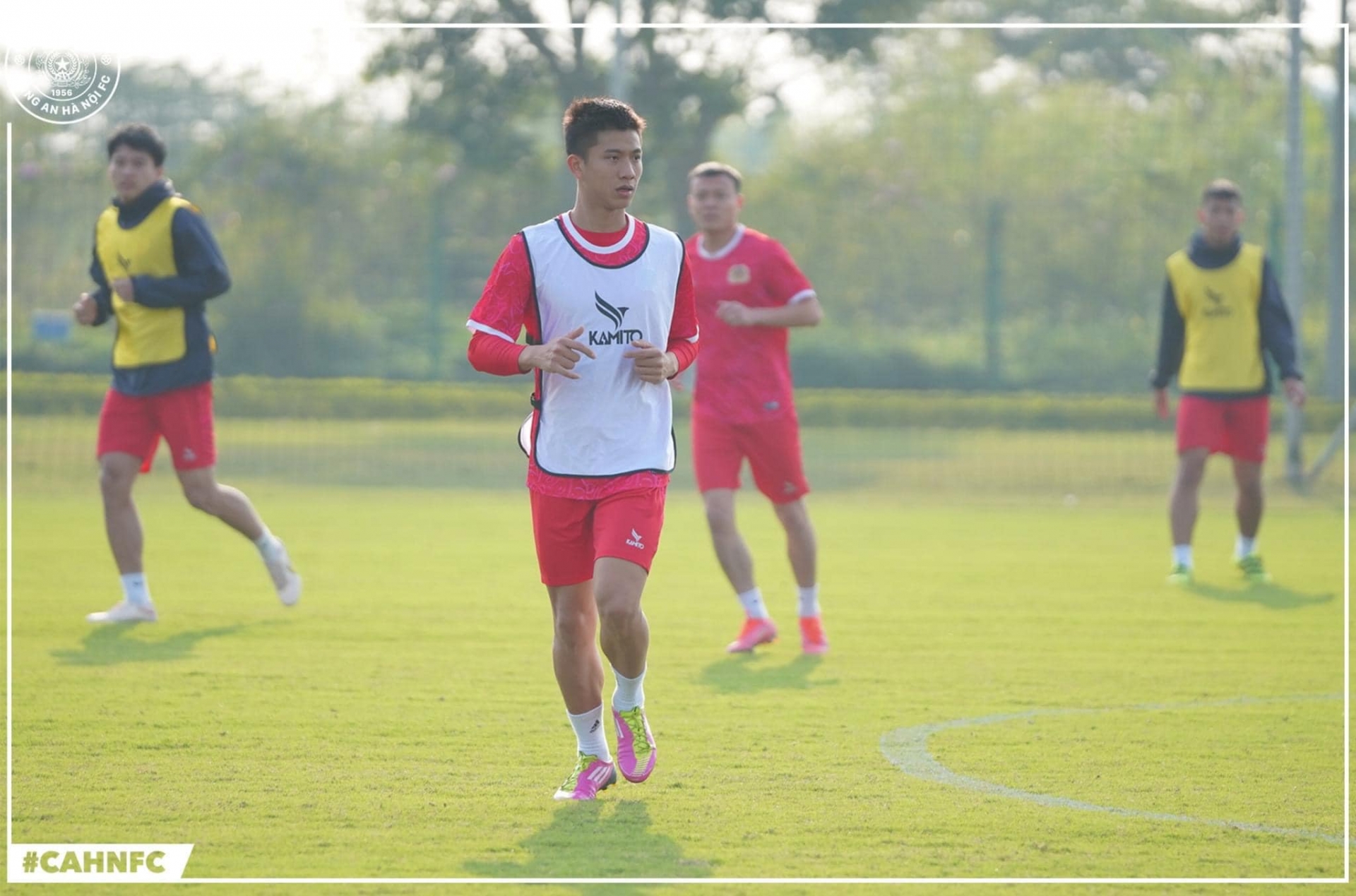 Văn Đức được kỳ vọng sẽ tỏa sáng trong màu áo CAHN. Ảnh: CAHN FC